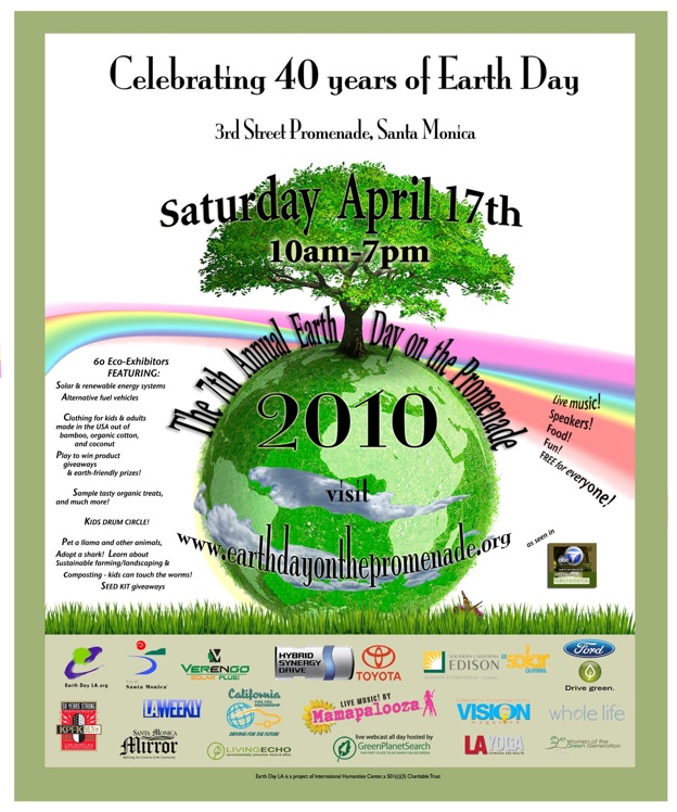 EARTHDAY SOLAR STAGE IN SANTA MONICA, MAMAPALOOZA, Joy Rose, NetteRadio, Stacy Robin, Native American Blessing, Scarlet Raven Hawk , Jason Luckett, Wild Roots , Kids On Stage For A Better World , Sista Jean , Seeing Thingz , Green Power Girl, Sabina and Free To Be Me Drum Circle , Stacy Robin and The Mama Earth Band , Plastic Dance Band , Black Cadence , Kevin McKeown, Santa Monica City Councilmember, Women On The Move